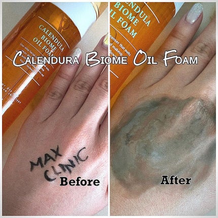 カレンデュラ バイオーム オイルフォーム/MAXCLINIC/オイルクレンジングを使ったクチコミ(2枚目)