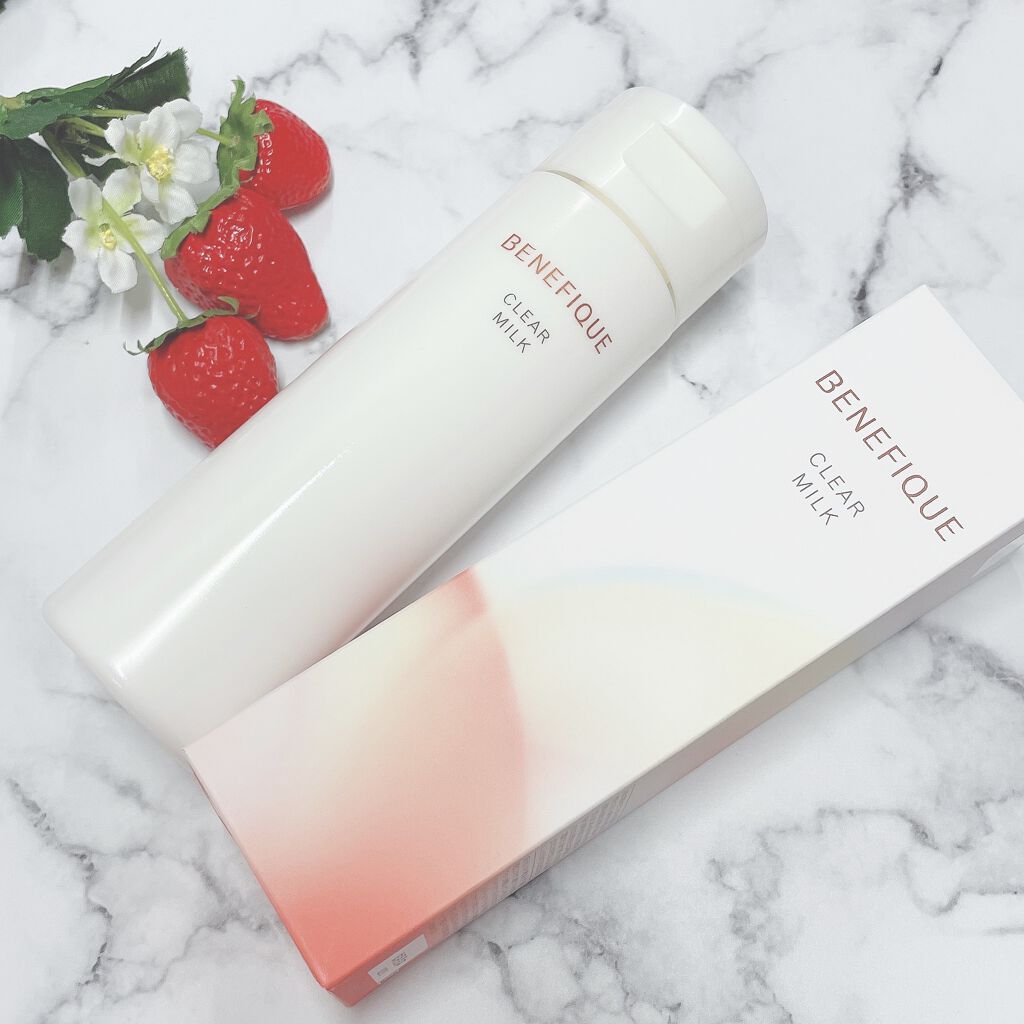 クリアミルク/BENEFIQUE/その他洗顔料を使ったクチコミ（1枚目）