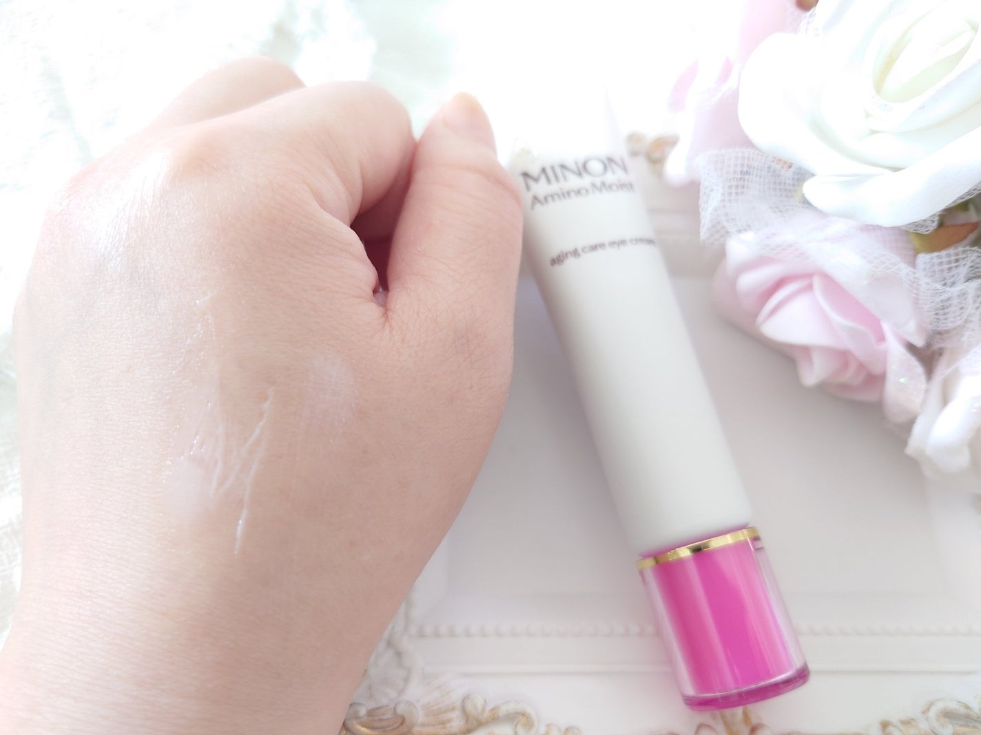 ミノン アミノモイスト エイジングケア アイクリーム/ミノン/アイケア・アイクリームを使ったクチコミ(5枚目)