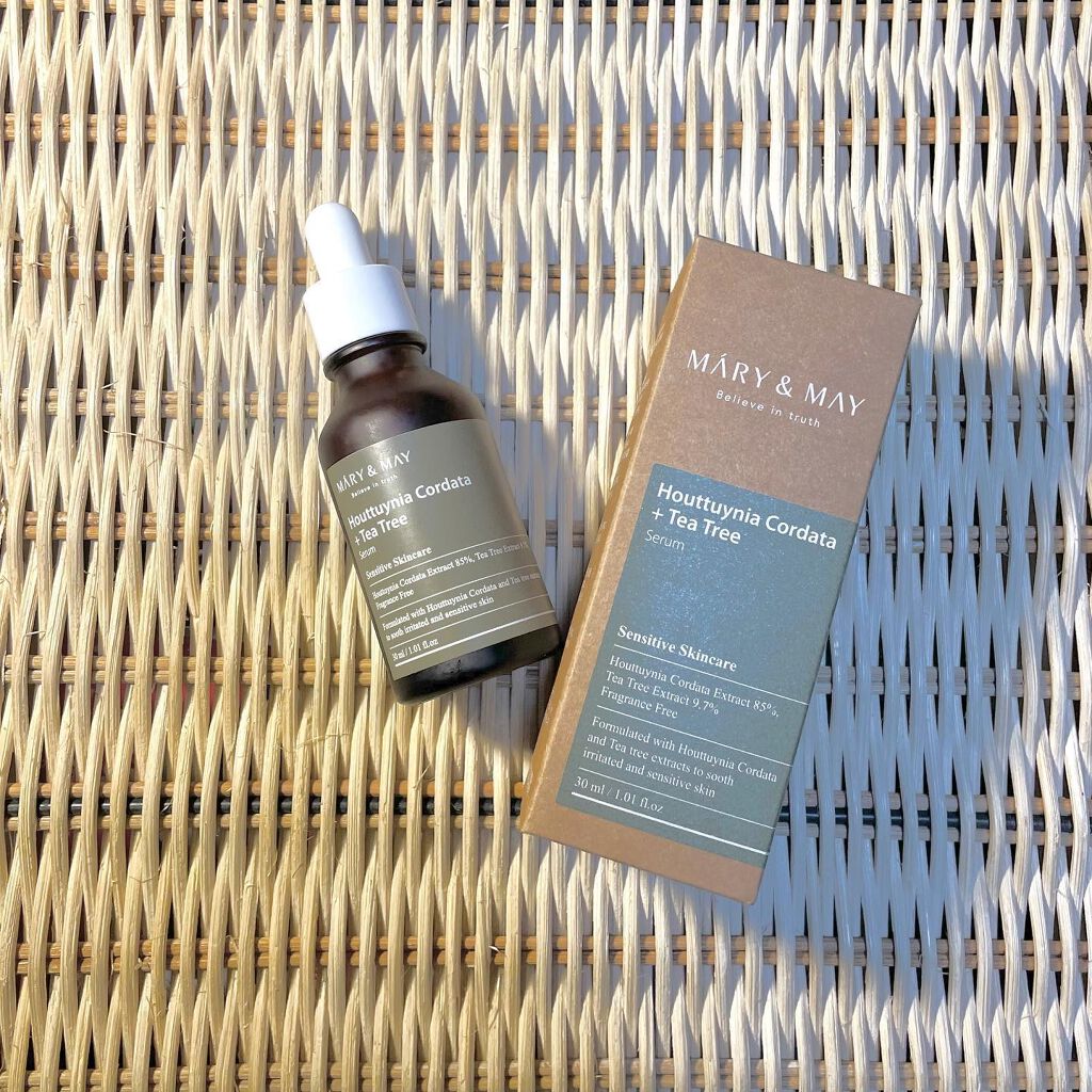 Houttuynia Cordata + Tea Tree Serum/MARY&MAY/洗顔フォームを使ったクチコミ（1枚目）