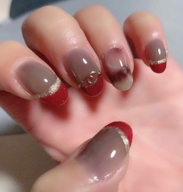 ネイルホリック Top coat SP043 スモーキー/ネイルホリック/ネイルトップコート・ベースコートを使ったクチコミ（1枚目）