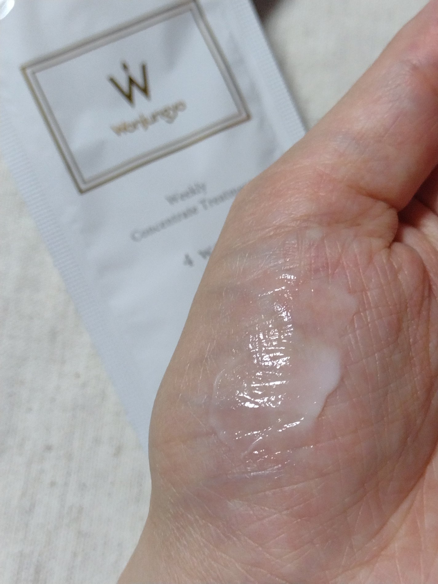 ウィークリーコンセントレート トリートメント/Wonjungyo/ヘアマスク・ヘアパックを使ったクチコミ(1枚目)