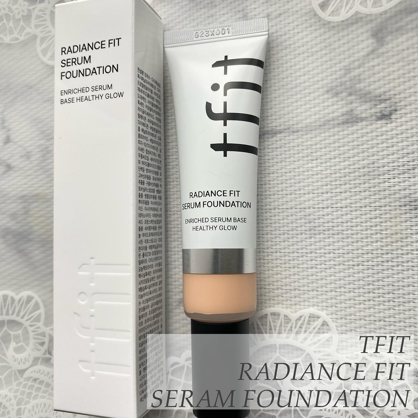 ラディアンスフィットセラムファンデーション C1.5 LINGERIE/TFIT/リキッドファンデーションを使ったクチコミ（1枚目）