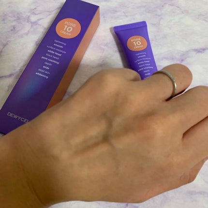 ポアーテンクリーム/DEWYCEL/化粧下地を使ったクチコミ(3枚目)