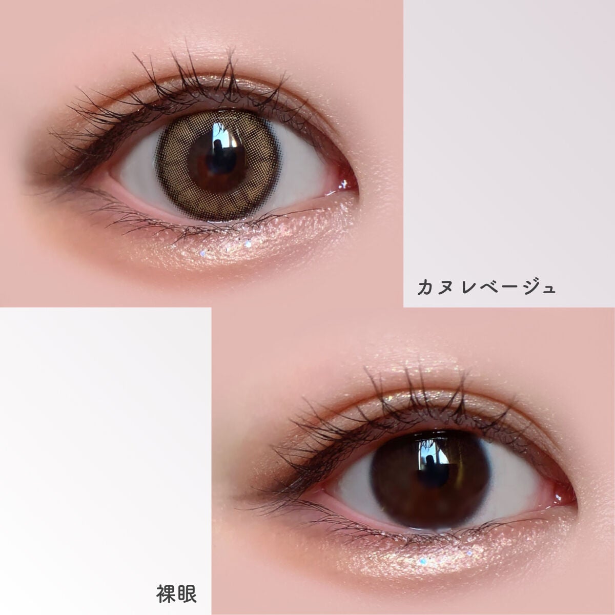 PAN太@フォロバ on LIPS 「【イエベさん優勝🥇】新色の細フチベージュカラコン!カラコン通販..」(7枚目)