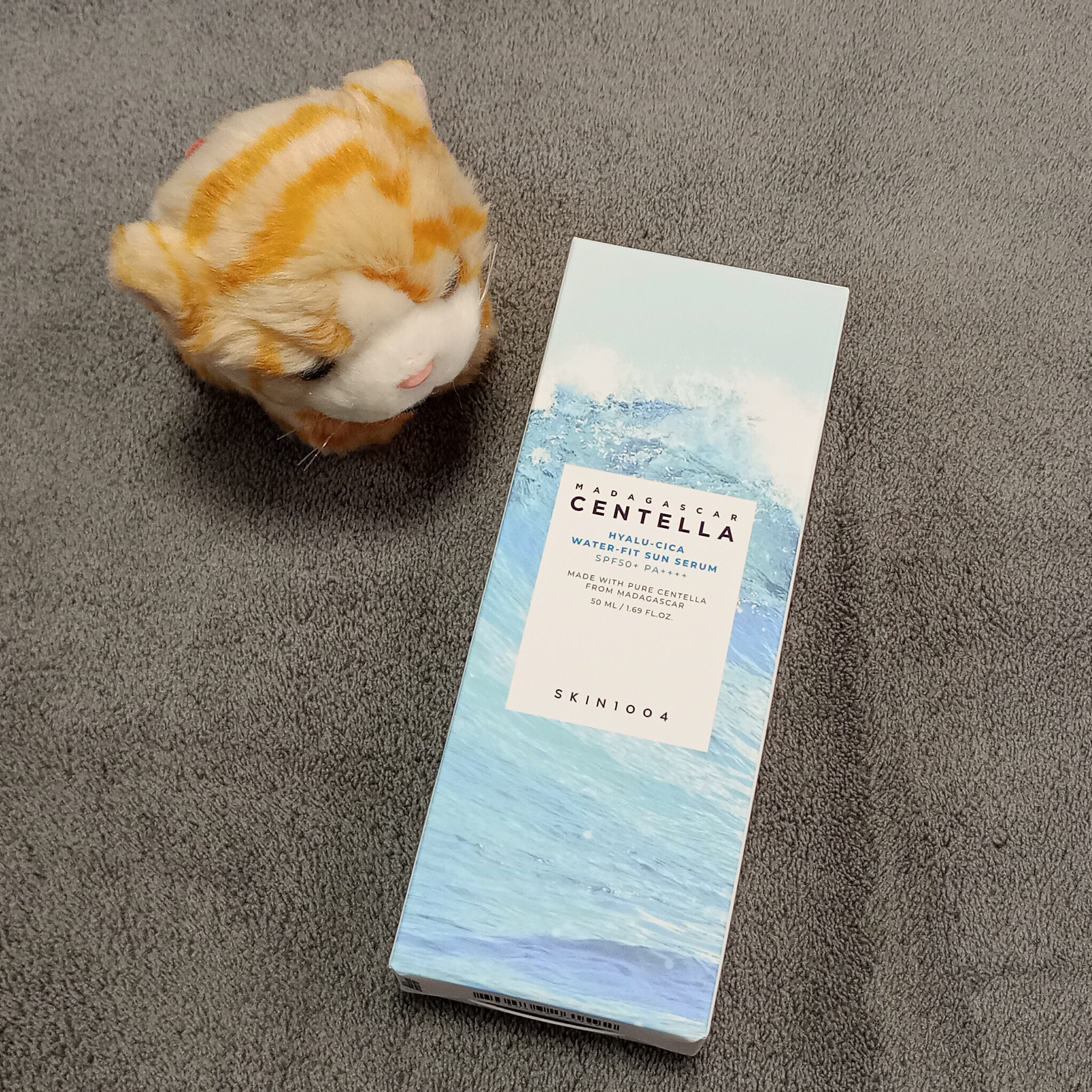 ヒアルーシカ ウォーターフィット サンセラム/SKIN1004/日焼け止めローションを使ったクチコミ（1枚目）