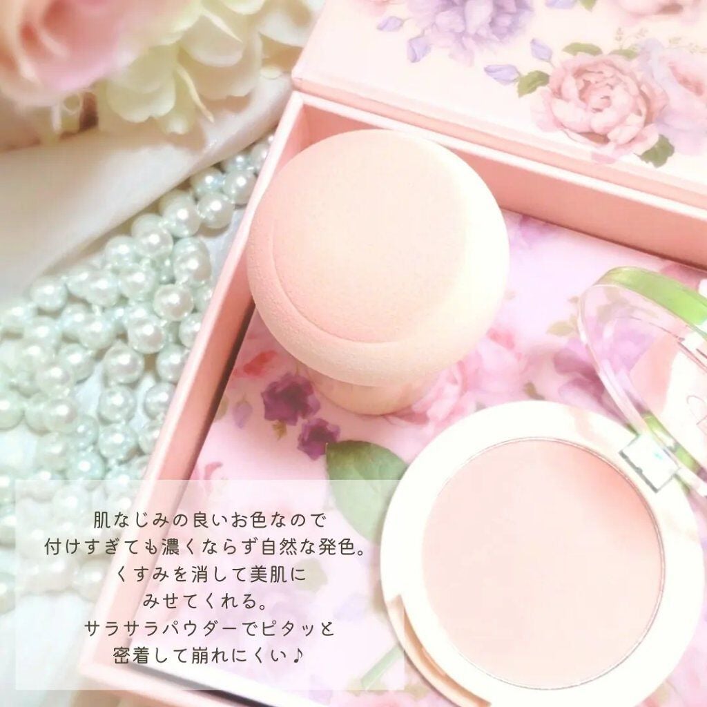 ベアブラッシャー パフ付き/フォレンコス/パウダーチークを使ったクチコミ(5枚目)