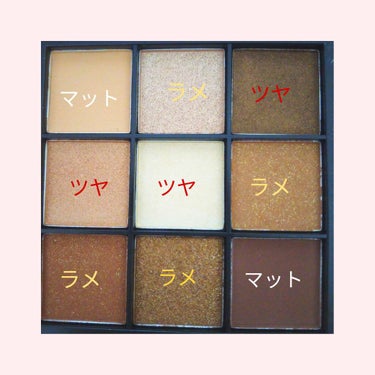 UR GLAM　BLOOMING EYE COLOR PALETTE/U R GLAM/パウダーアイシャドウを使ったクチコミ（2枚目）