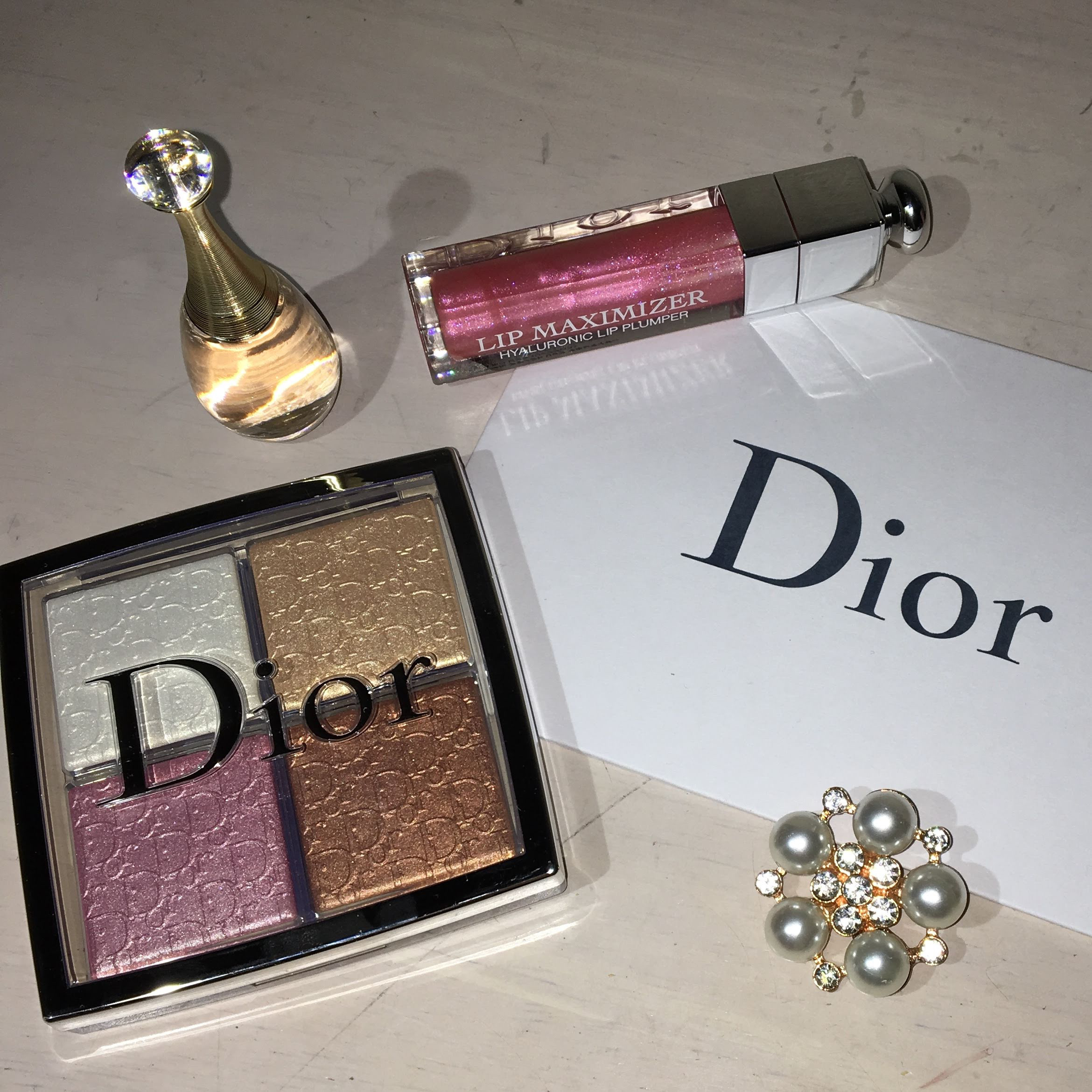 ディオール バックステージ フェイス グロウ パレット/Dior/ハイライトを使ったクチコミ（1枚目）