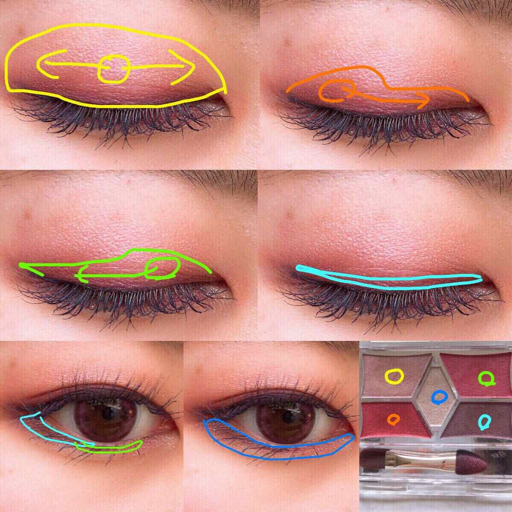 【旧品】パーフェクトスタイリストアイズ/キャンメイク/アイシャドウパレットを使ったクチコミ（3枚目）