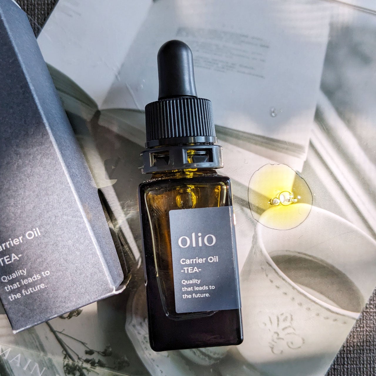 Carrier Oil -TEA-/olio/フェイスオイルを使ったクチコミ(5枚目)