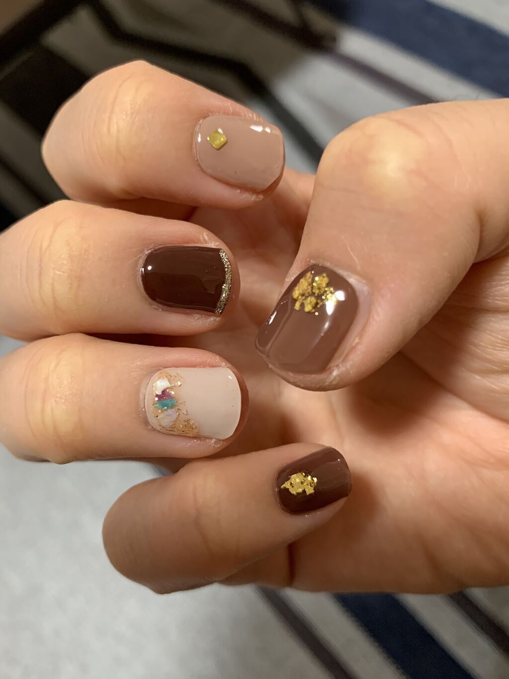 セミキュアジェルネイル ハンド Ohoraの口コミ Ohoraアレンジしてみました レオパード By たなも 乾燥肌 代後半 Lips