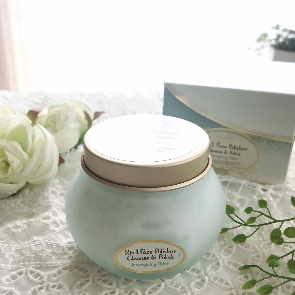 フェイスポリッシャー リフレッシング（ミント）/SABON/スクラブ・ゴマージュを使ったクチコミ（2枚目）