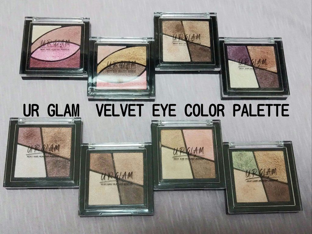 UR GLAM　VELVET EYE COLOR PALETTE/U R GLAM/アイシャドウパレットを使ったクチコミ（1枚目）