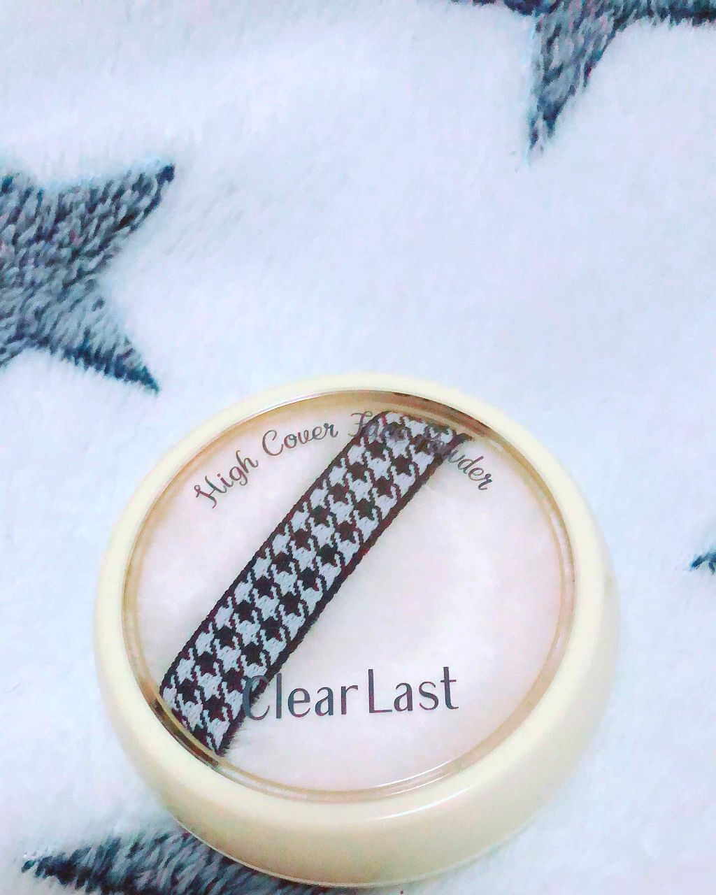 フェイスパウダー ハイカバー  白肌オークル/クリアラスト/プレストパウダーを使ったクチコミ（1枚目）