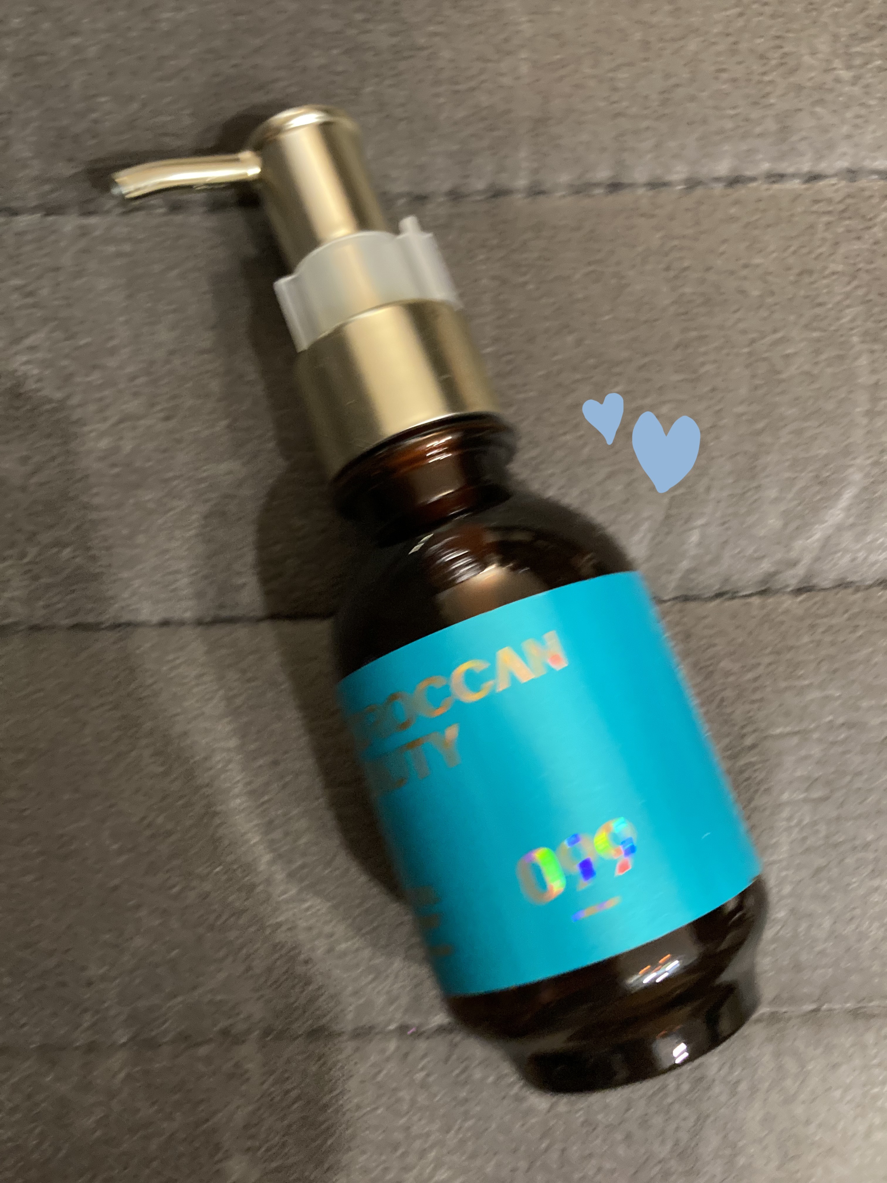 ディープモイスト ヘアオイル/モロッカンビューティ/ヘアオイルを使ったクチコミ（1枚目）