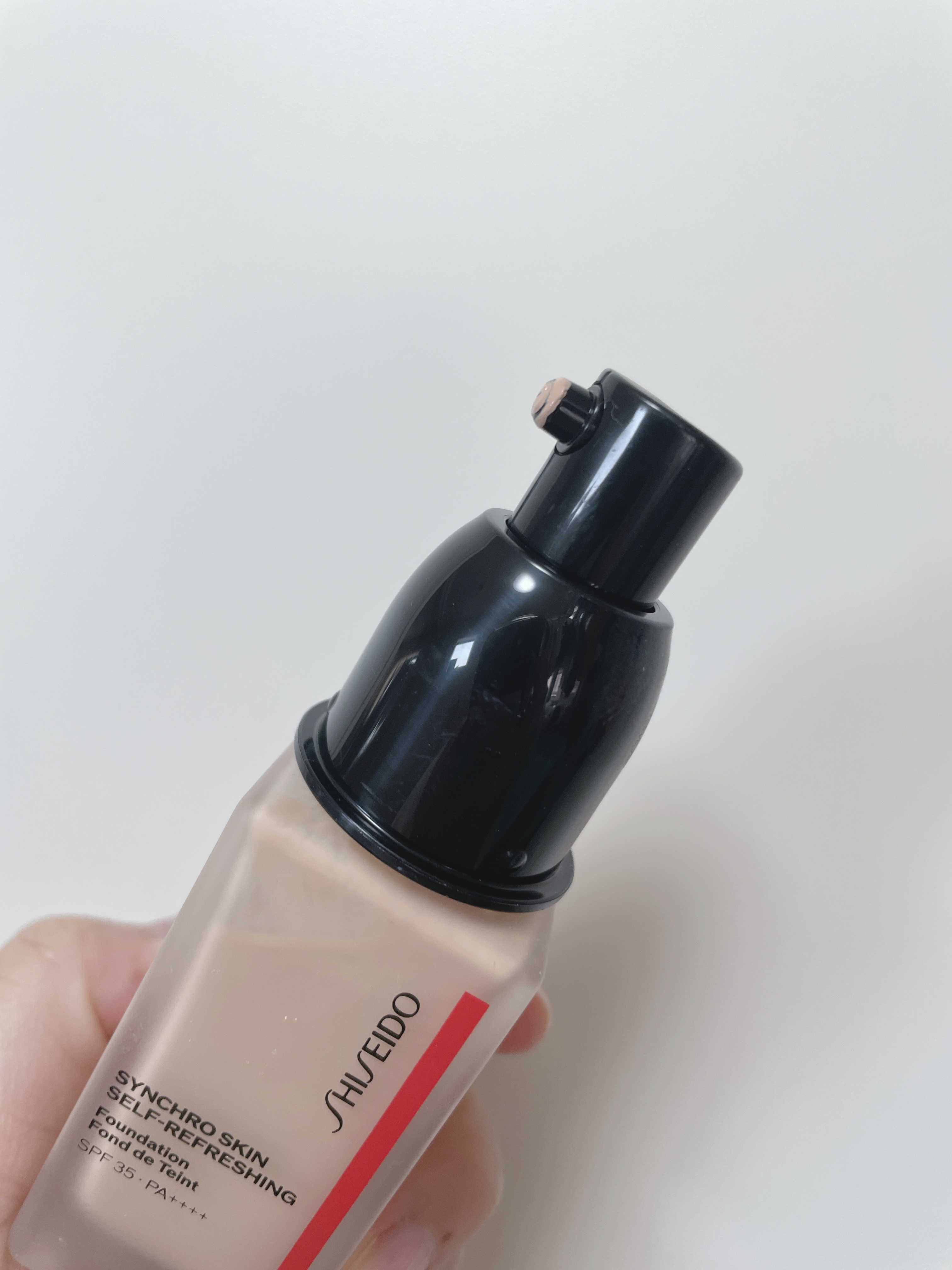 こじまる🤍のクチコミ「さすが資生堂、安心感があります。
リキッドファンではエスティローダーのダブルウェアとランコムの.....」（3枚目）