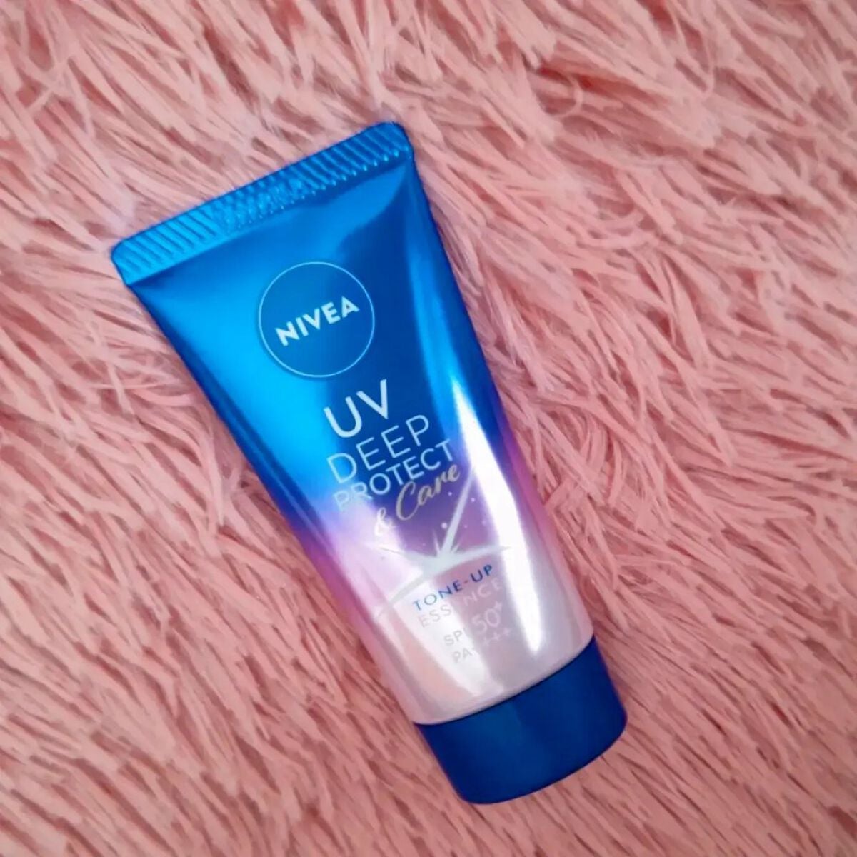 ニベアUV ディープ プロテクト&ケア トーンアップ エッセンス/ニベア/日焼け止めローションを使ったクチコミ(1枚目)