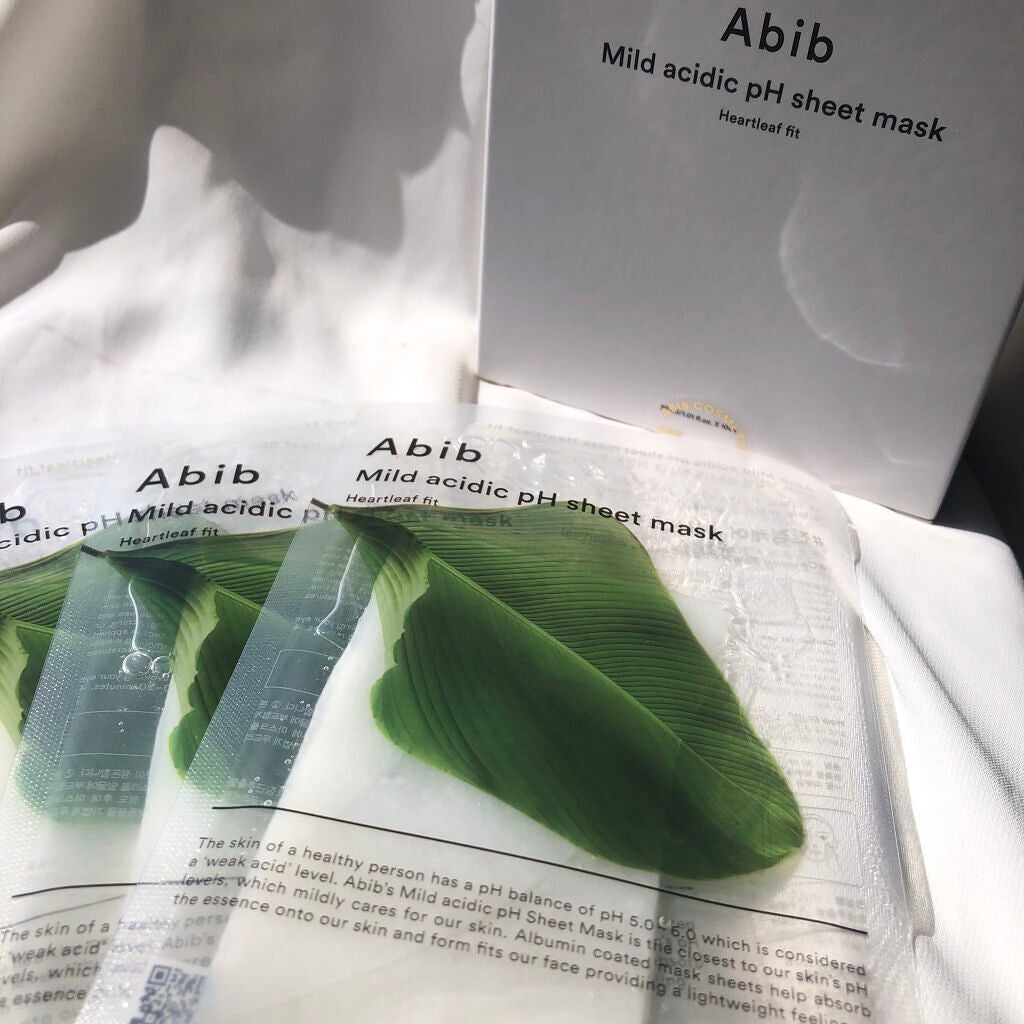 弱酸性pHシートマスク ドクダミフィット/Abib /シートマスク・パックを使ったクチコミ(4枚目)
