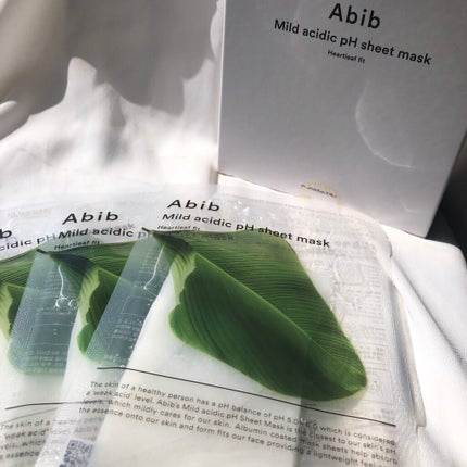 弱酸性pHシートマスク ドクダミフィット/Abib /シートマスク・パックを使ったクチコミ(4枚目)