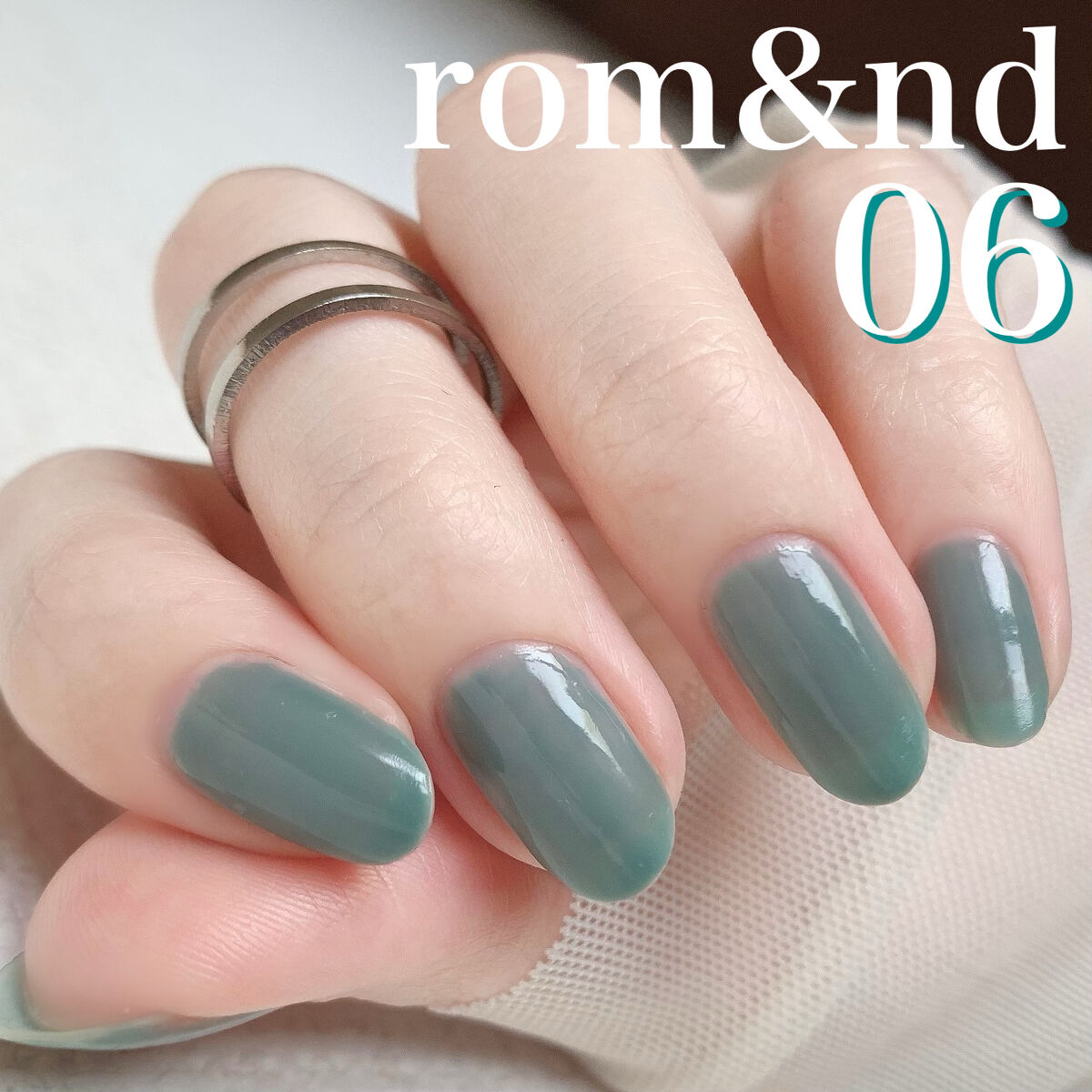 ムードペブルネイル/rom&nd/マニキュアを使ったクチコミ（1枚目）