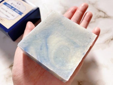 藍の石けん サボンドブルー/エル・カレア/ボディ石鹸を使ったクチコミ（2枚目）
