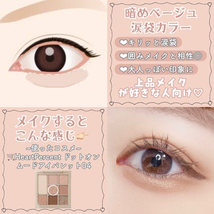 ジューシーピュアアイズ/キャンメイク/アイシャドウパレットを使ったクチコミ(6枚目)