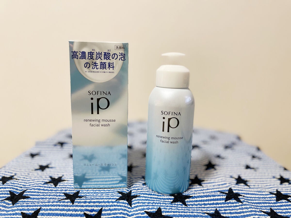 ソフィーナ iP リニュー ムース ウォッシュ/SOFINA iP/泡洗顔を使ったクチコミ(1枚目)