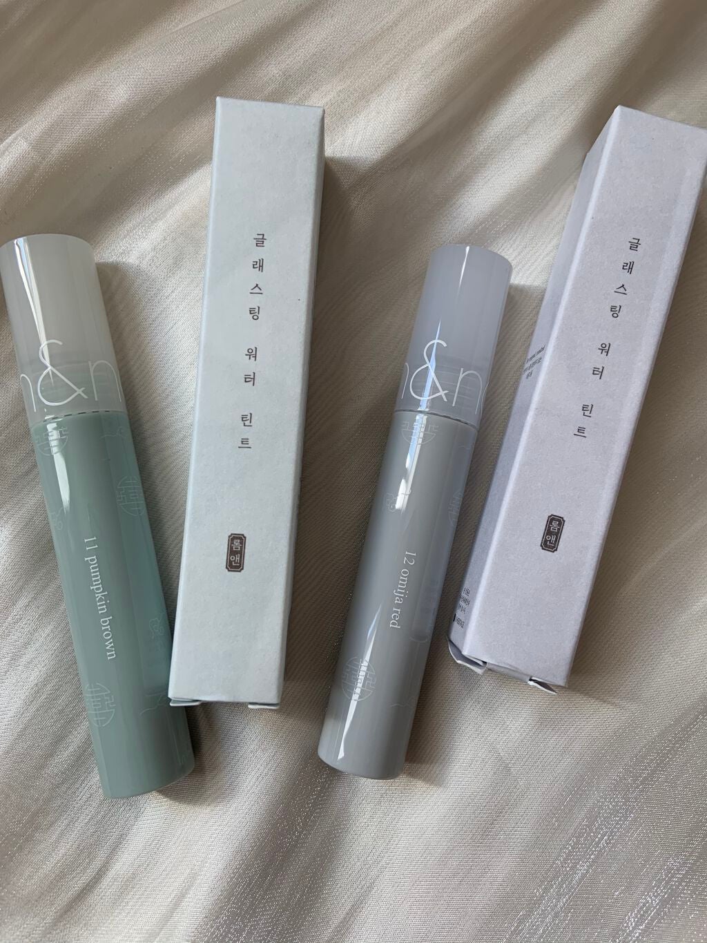 グラスティングウォーターティント/rom&nd/リップティントを使ったクチコミ(2枚目)