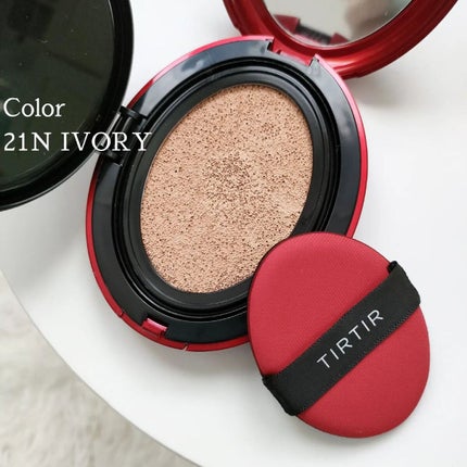 マスク フィット レッド クッション/TIRTIR(ティルティル)/クッションファンデーションを使ったクチコミ(2枚目)