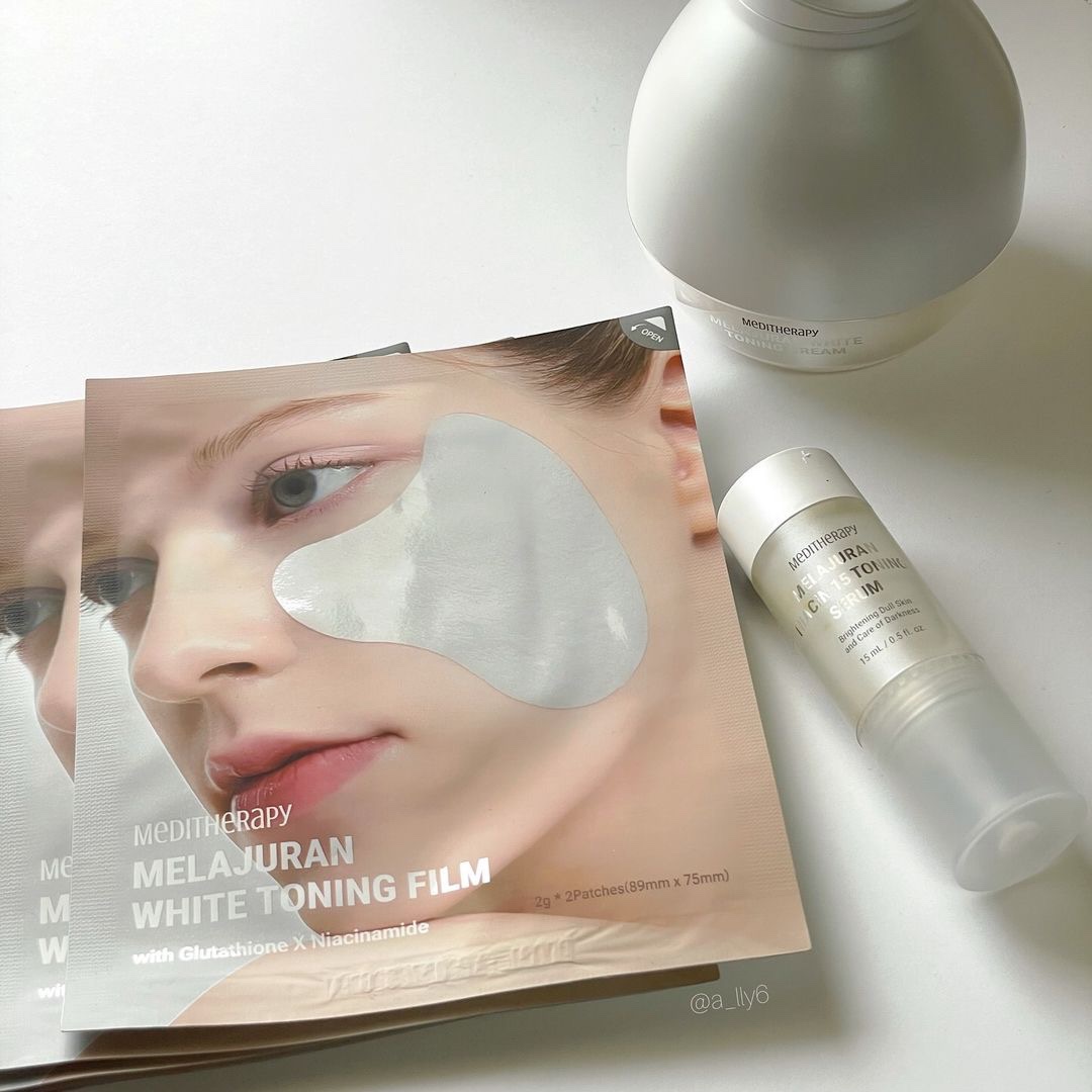メラジュランホワイトトーニングフィルム/MEDITHERAPY/シートマスク・パックを使ったクチコミ（2枚目）