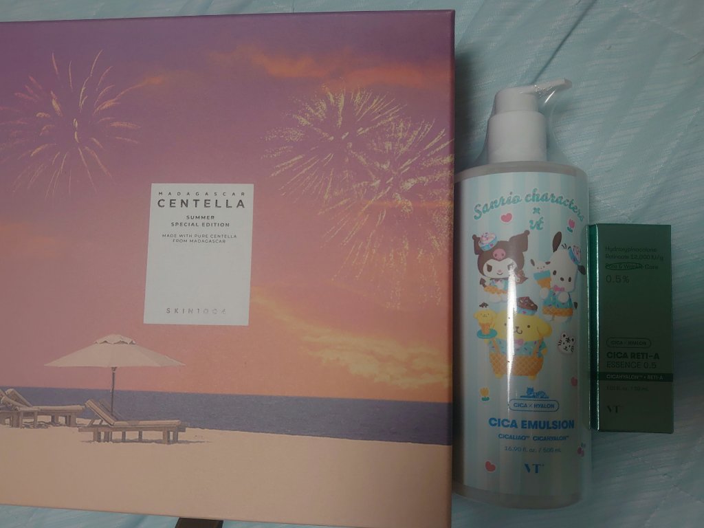 【SUMMER EDITION】ヒアルーシカ エディション/SKIN1004/スキンケアキットを使ったクチコミ（1枚目）