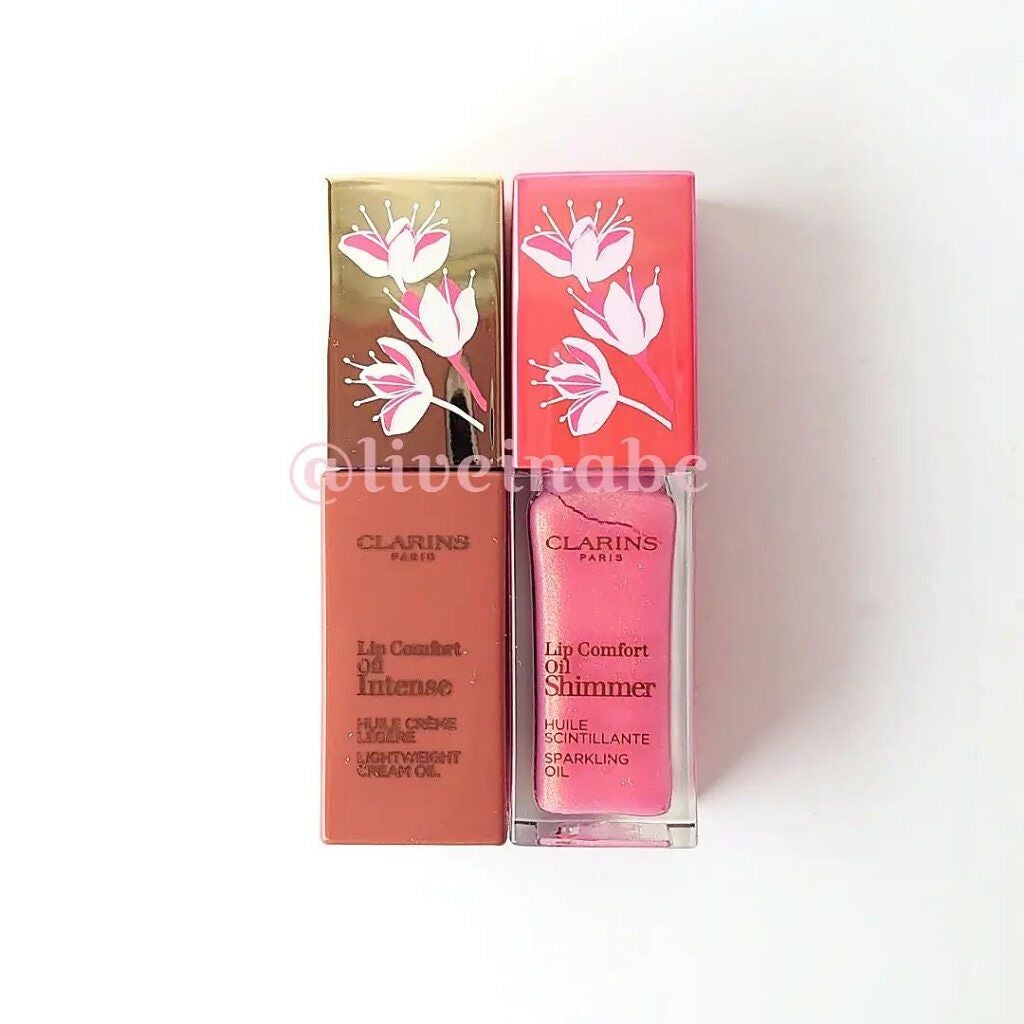 コンフォート リップオイル インテンス/CLARINS/リップグロスを使ったクチコミ(2枚目)