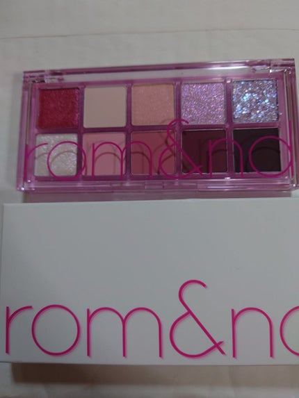 ベターザンパレット/rom&nd/アイシャドウパレットを使ったクチコミ(1枚目)