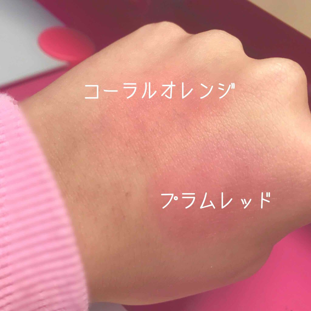 スフレチーク Souffle/DAISO/ジェル・クリームチークを使ったクチコミ（2枚目）