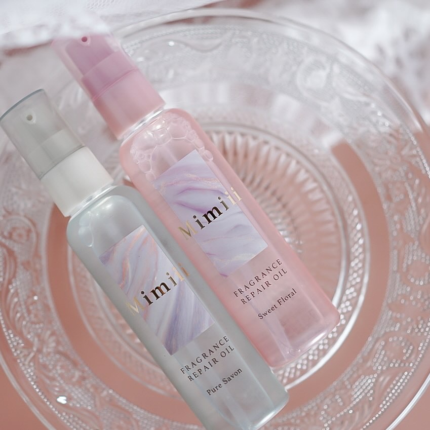 Mimiii フレグランスリペアオイル ピュアサボン/Cue's/ヘアオイルを使ったクチコミ（1枚目）