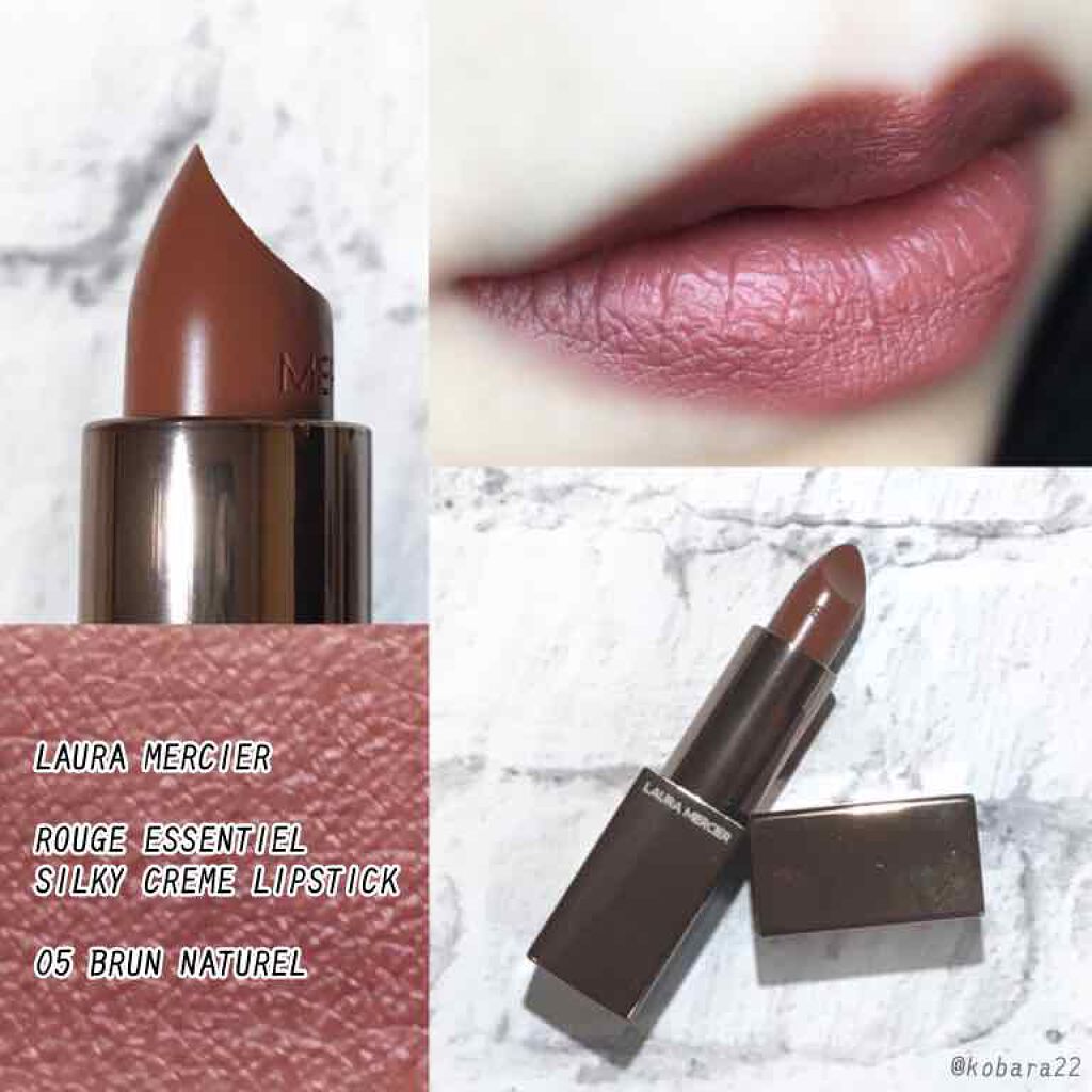 ルージュ エッセンシャル シルキー クリーム リップスティック/ローラ メルシエ/口紅を使ったクチコミ(1枚目)