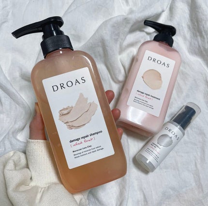 ダメージリペアシャンプー/トリートメント/DROAS/市販シャンプーを使ったクチコミ(1枚目)