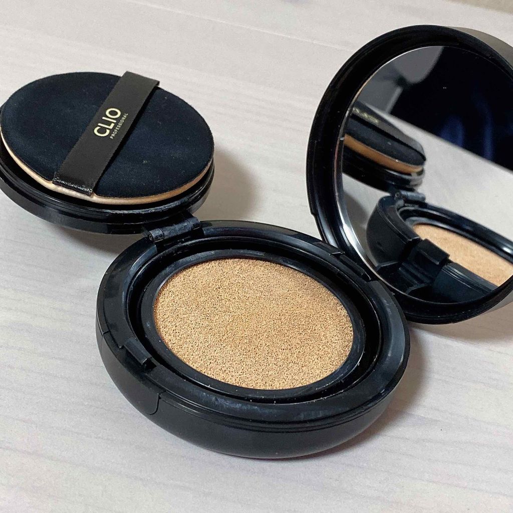 ヌーディズム ベルベットウェアー クッション/CLIO/クッションファンデーションを使ったクチコミ（2枚目）