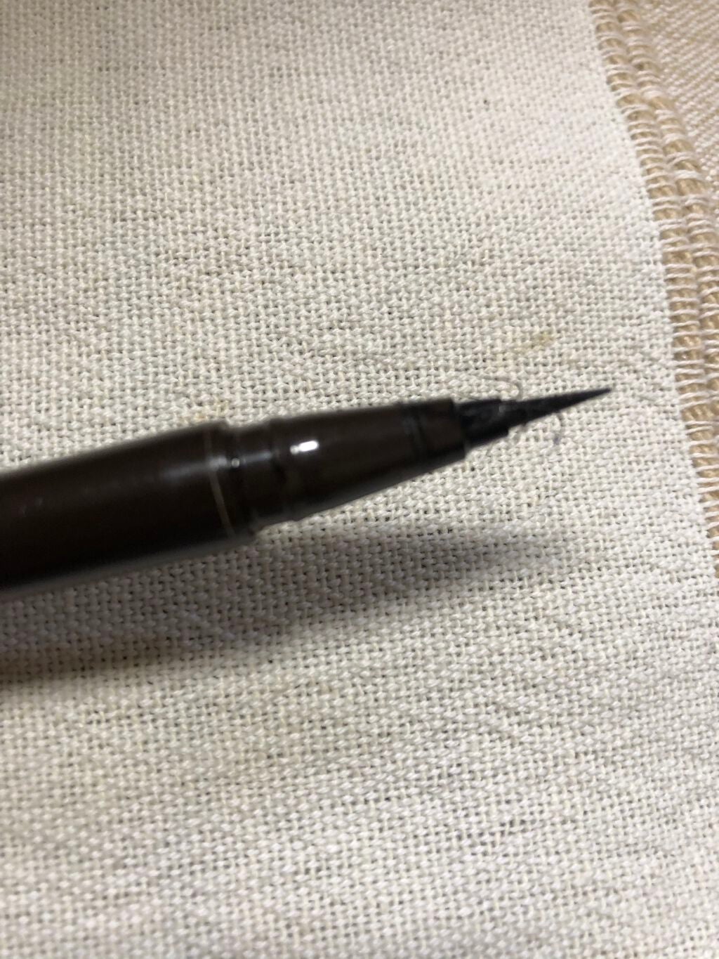 【旧品】シルキーリキッドアイライナーWP/D-UP/リキッドアイライナーを使ったクチコミ(2枚目)