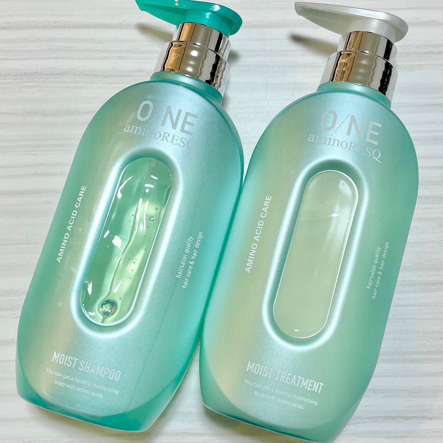 ワン アミノレスキューモイストシャンプー/トリートメント/アミノレスキュー/市販シャンプーを使ったクチコミ（2枚目）