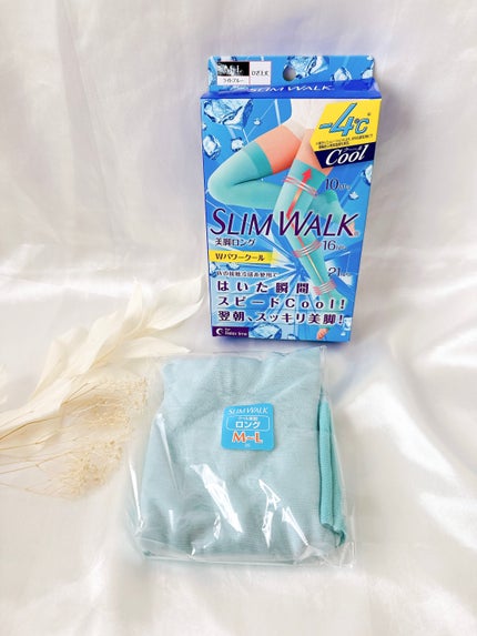 美脚ロング 朝までクール/SLIMWALK/着圧ソックス・レギンスを使ったクチコミ(3枚目)