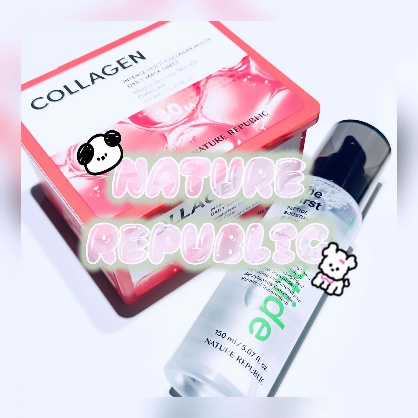 ザファーストペプチドブースティングセラム/ネイチャーリパブリック/ブースター・導入液を使ったクチコミ（1枚目）