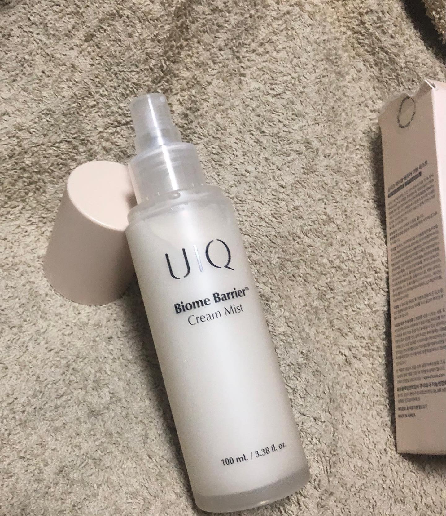 バイオームバリア クリームミスト/UIQ/ミスト状化粧水を使ったクチコミ（2枚目）