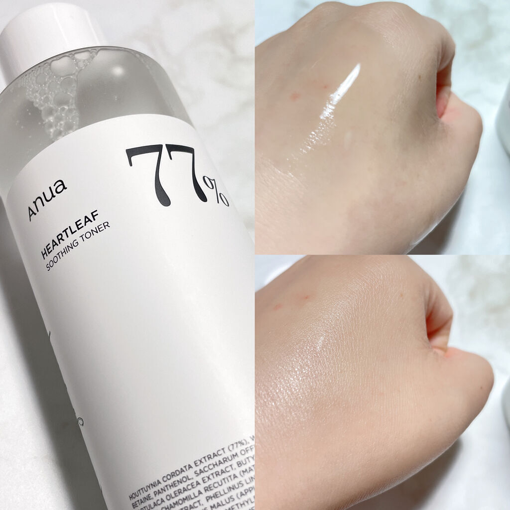 ドクダミ 77 スージングトナー/Anua/化粧水を使ったクチコミ（2枚目）