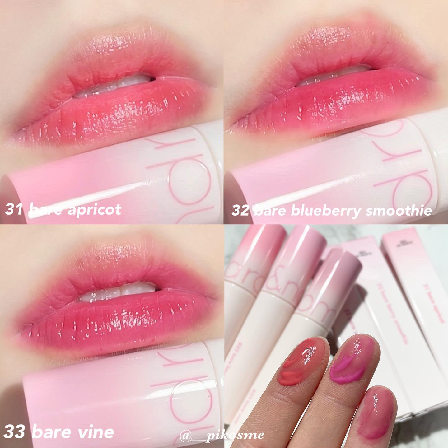 ジューシーラスティングティント/rom&nd/リップティントを使ったクチコミ（1枚目）