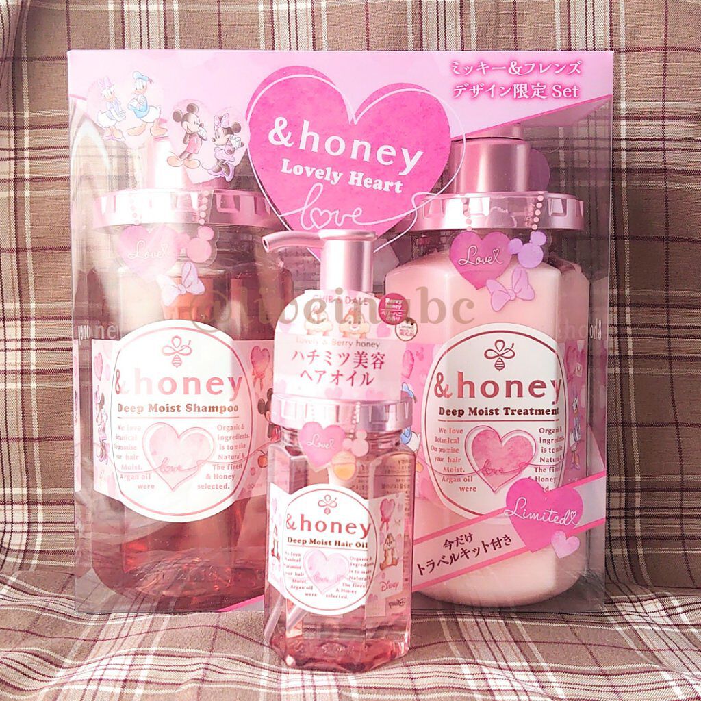 ディープモイスト シャンプー1.0／ヘアトリートメント2.0/&honey/市販シャンプーを使ったクチコミ（1枚目）