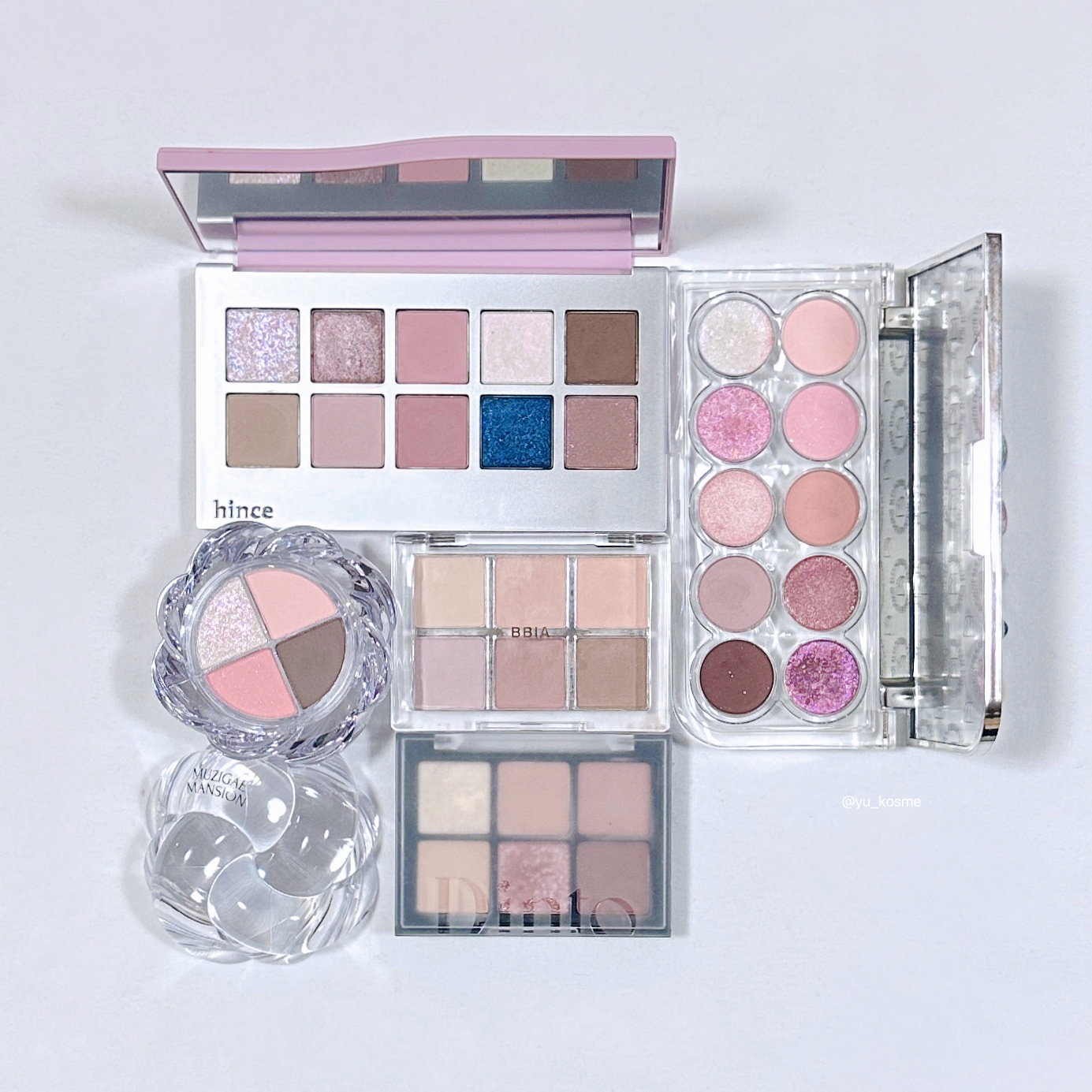 ニューデップスアイシャドウパレット/hince/アイシャドウパレットを使ったクチコミ（1枚目）