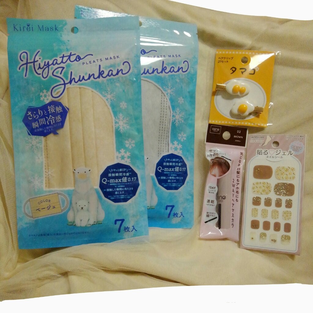 貼るジェルネイル/セリア/ネイルシールを使ったクチコミ(1枚目)