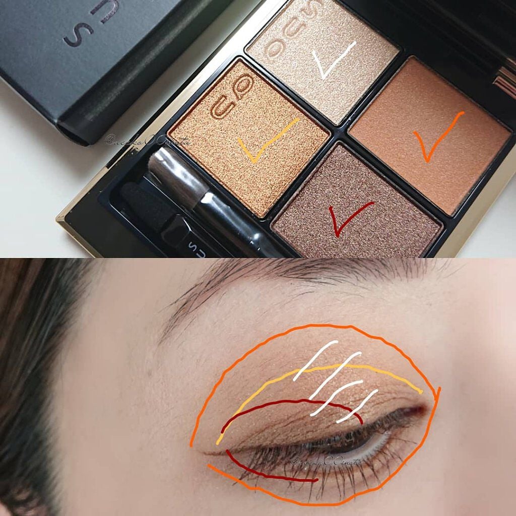 シグニチャー カラー アイズ/SUQQU/アイシャドウパレットを使ったクチコミ(10枚目)